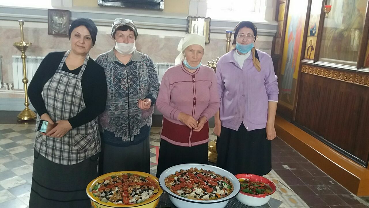 В соборе благословили коливо в честь святого великомученика Феодора Тирона