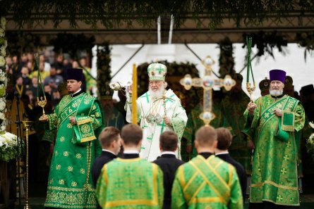 Митрополит Викентий принял участие в торжествах 600-летия обретения мощей преподобного Сергия Радонежского