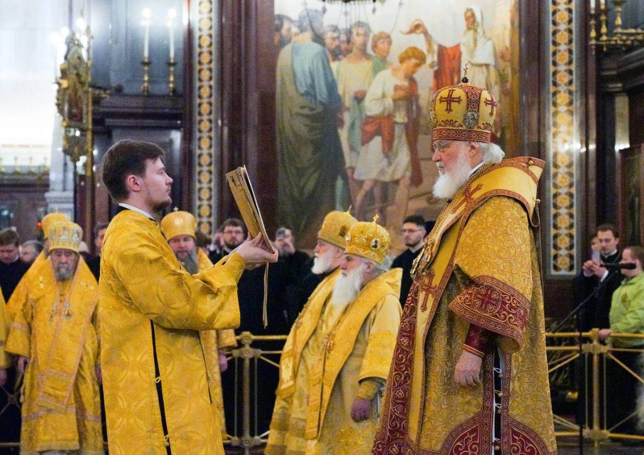 Митрополит Викентий сослужил Патриарху Кириллу в Храме Христа Спасителя
