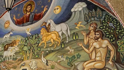 Фрагмент фрески
