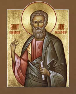 Западная икона с надписью «SAINT JUDE THADDEUS» — отлично подтверждено (перенесена при слиянии дубля apostle_jude)