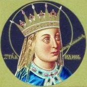 Медальон с надписью «Іудиѳь» — увеличенный фрагмент того же изображения