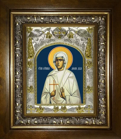 Икона с подписью «СТАЯ МЧНЦА ДОМНА ДЕВА»