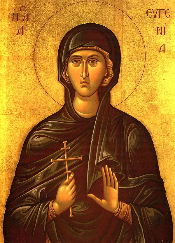 Икона с подписью «ЕVГЕNIA»