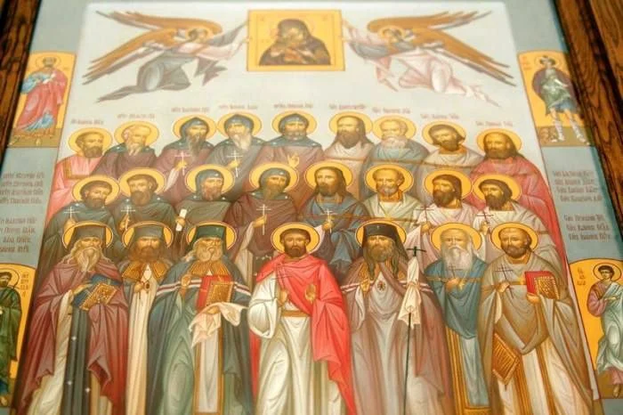 Икона: Собор святых Среднеазиатского митрополичьего округа (среди других святых)