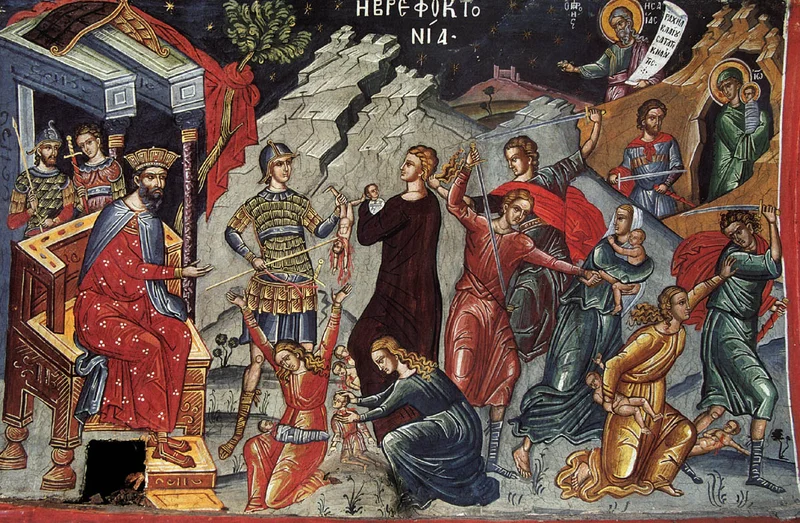 Martyrs The 14,000 Holy Innocents Slain by Herod in Bethlehem