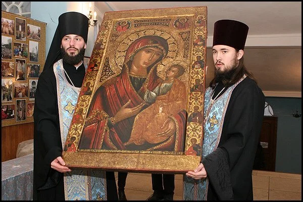 Иверская икона Божией Матери в Новодевичьем монастыре