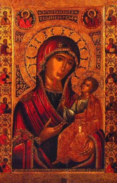 Иверская икона Божией Матери в Новодевичьем монастыре
