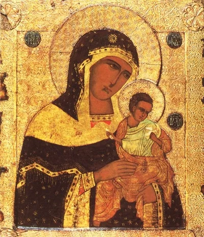 Коневская икона Божией Матери