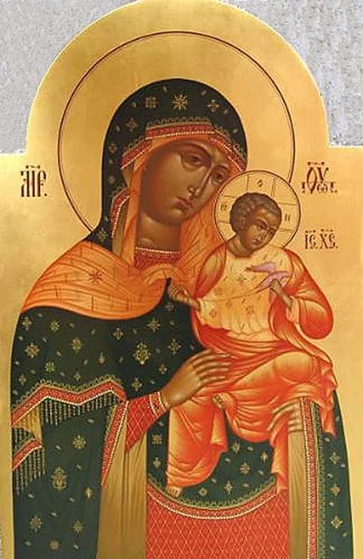 Коневская икона Божией Матери