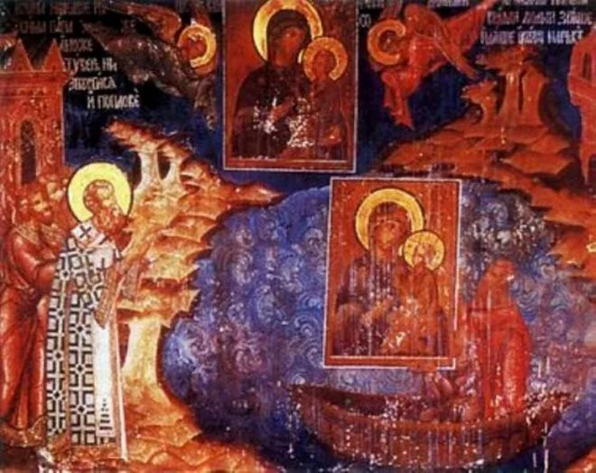 Лиддская икона Божией Матери