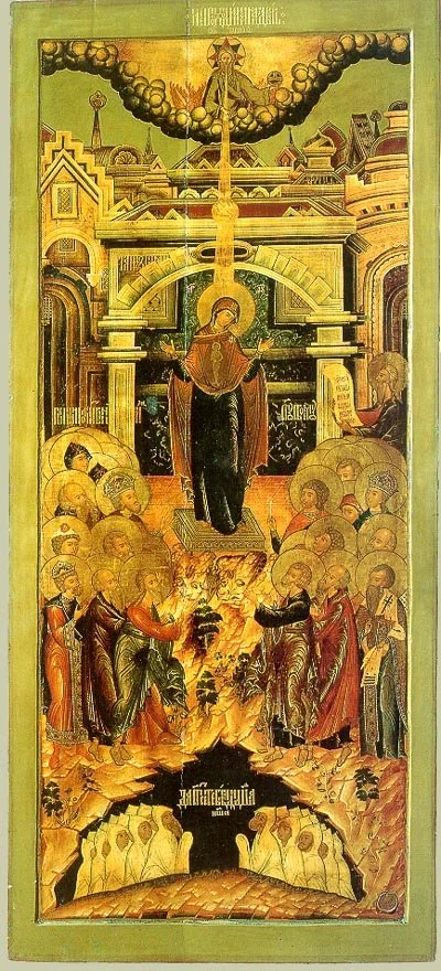 Икона Божией Матери «Непроходимая Дверь»