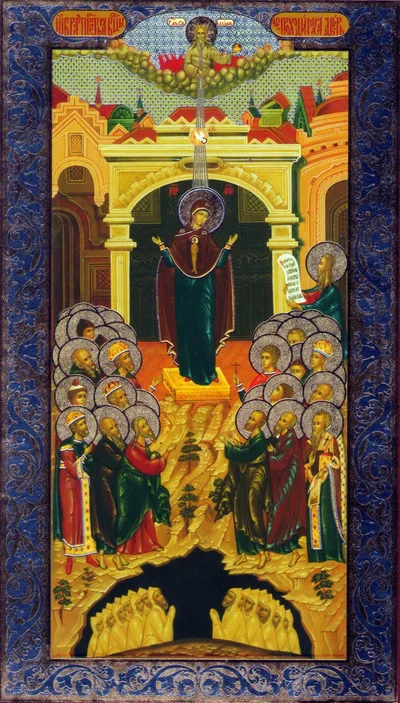 Икона Божией Матери «Непроходимая Дверь»