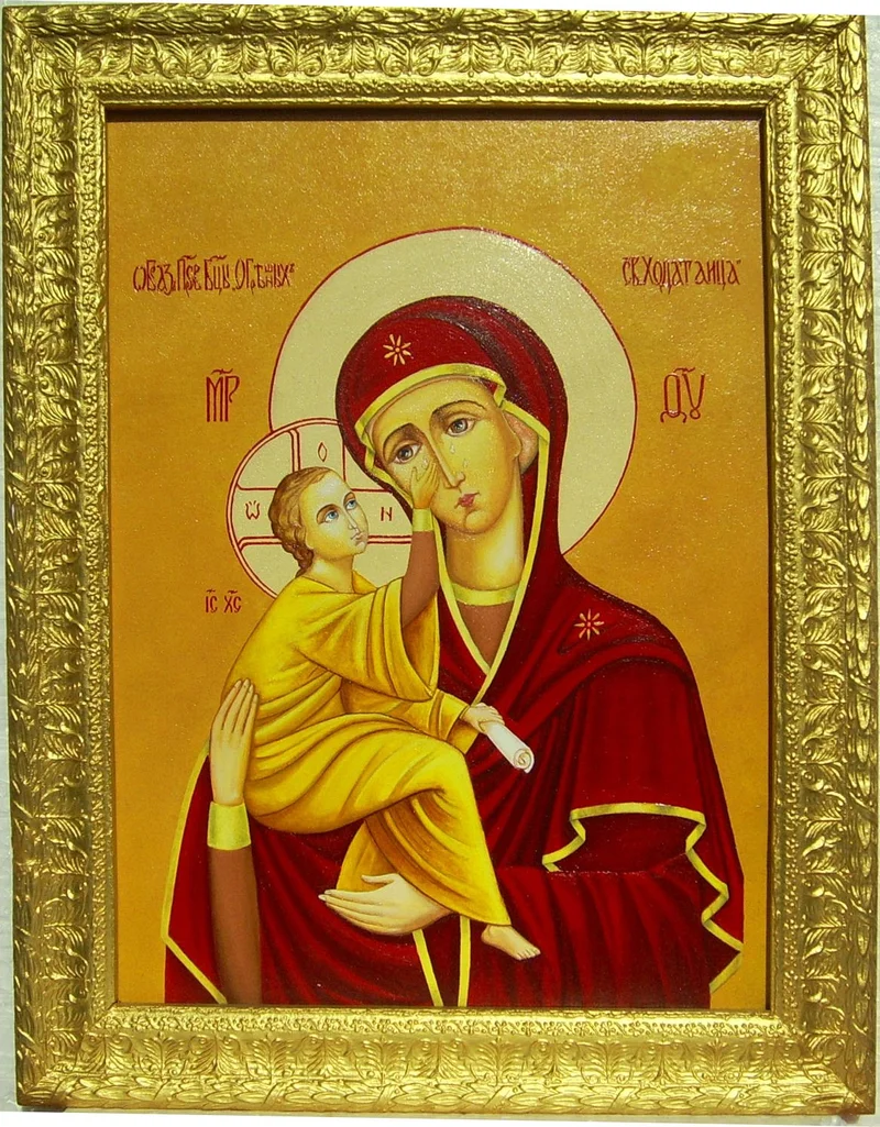 Икона Божией Матери «О грешных Святая Ходатаица»