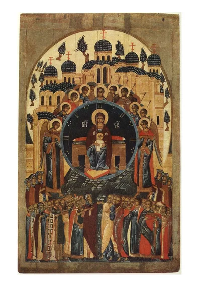 Икона Божией Матери «О Тебе радуется»