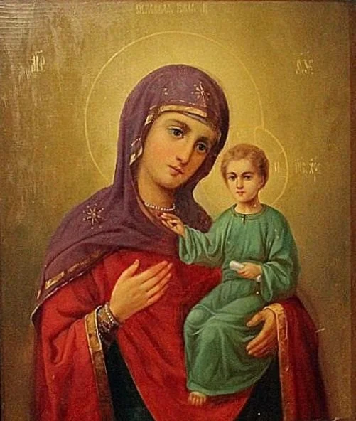 Псковская Смоленская икона Божией Матери «Одигитрия»