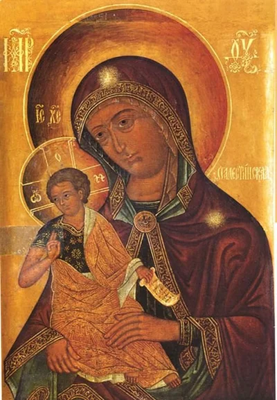 Палестинская икона Божией Матери