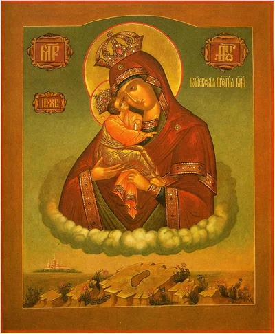 Почаевская икона Божией Матери