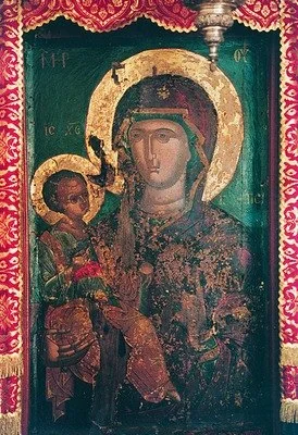 Икона Божией Матери «Поручительница» (Отшельница)
