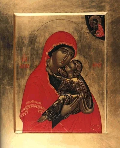 Икона «Святая Анна с Младенцем Марией»