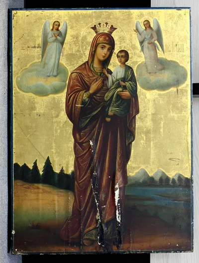 Икона Божией Матери «Утоли моя печали» (ростовая Одигитрия)