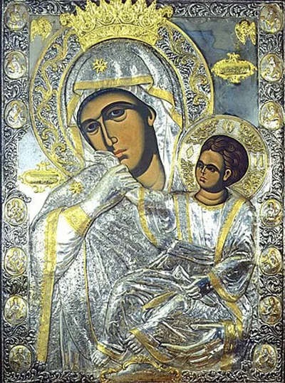 Ватопедская икона Божией Матери «Отрада» («Утешение»)