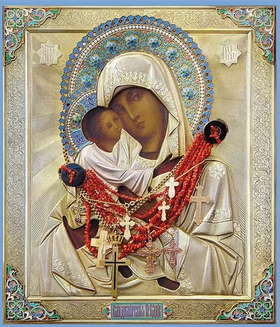 Владимирская мироточивая икона Божией Матери