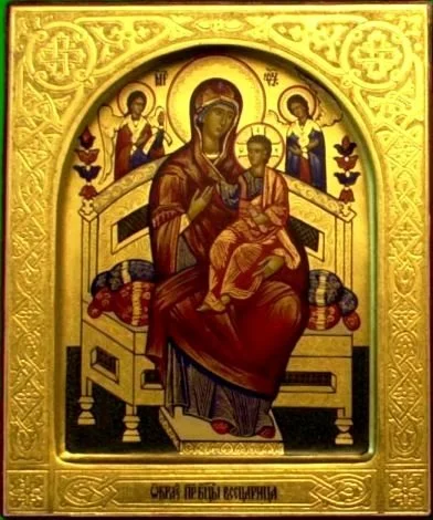 Икона Божией Матери «Всецарица» (Пантанасса)