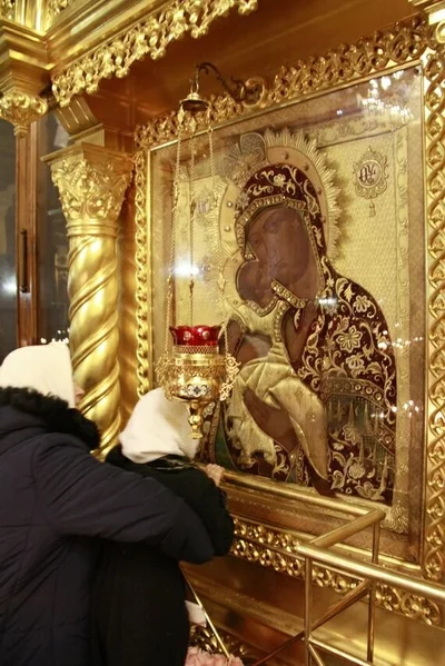 Угрешская икона Божией Матери «Взыграние»