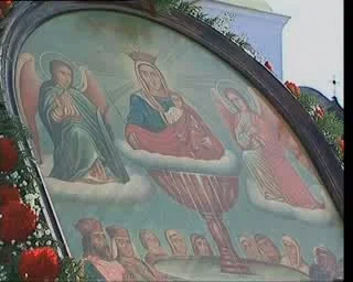Икона Божией Матери «Живоносный Источник» в селе Большая Валяевка